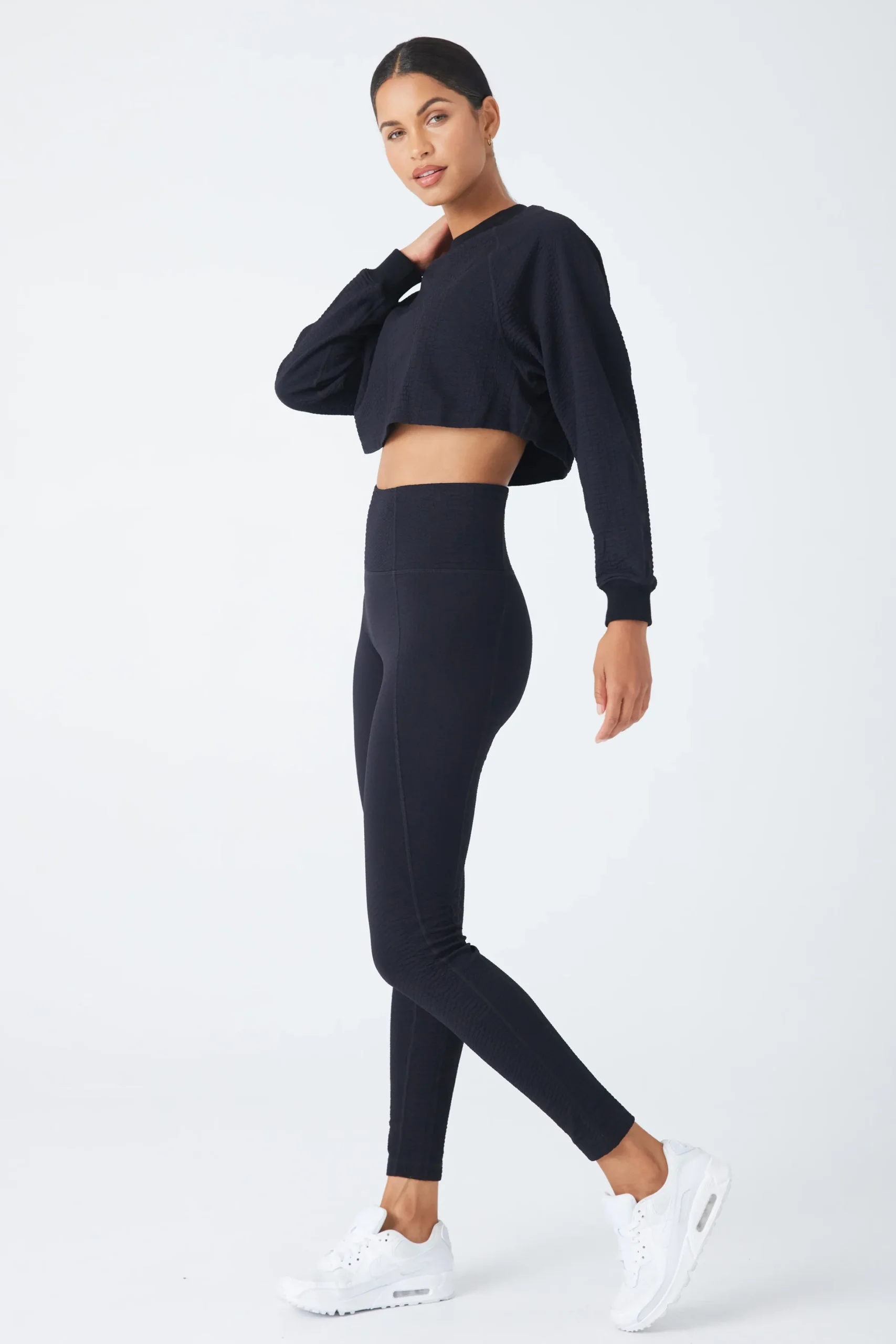GIGI C Matching Sets|Sport Tops|Isabella Snakeskin Pullover