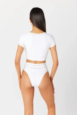 GIGI C Matching Sets|Swim Tops|Jennifer Crop Top
