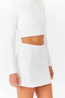 GIGI C Matching Sets|Sport Tops|Quinn Snakeskin Top
